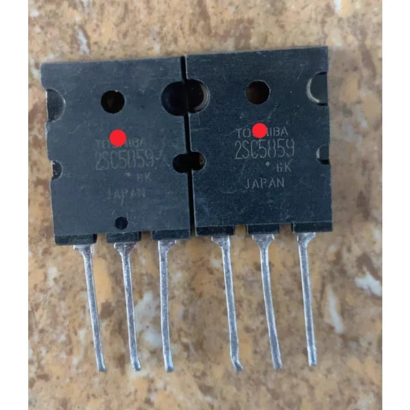 5Pcs Original Disassembled 2C5859 2Sc5244 2Sc5144 2Sc5422 2Sc5445 High-Power Ultrasonic Switching Power Supply Triode Transistor