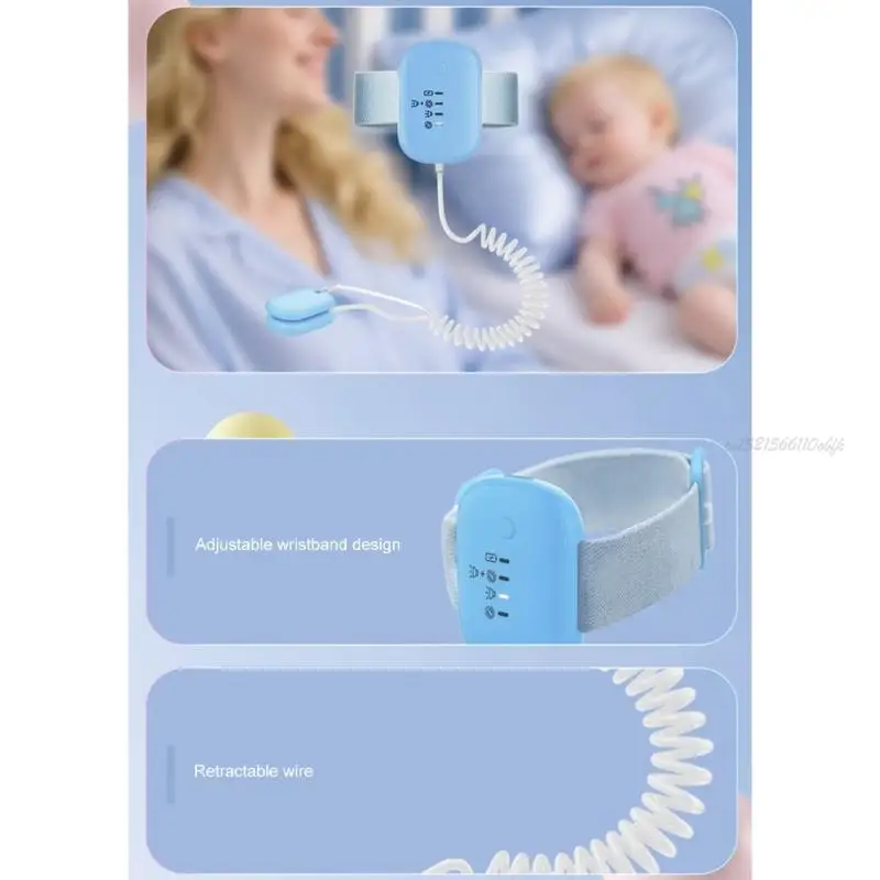 27RBチャイルドフレンドリーベッド湿潤アラーム磁気センサーベッドウェッターピーアラームモニター