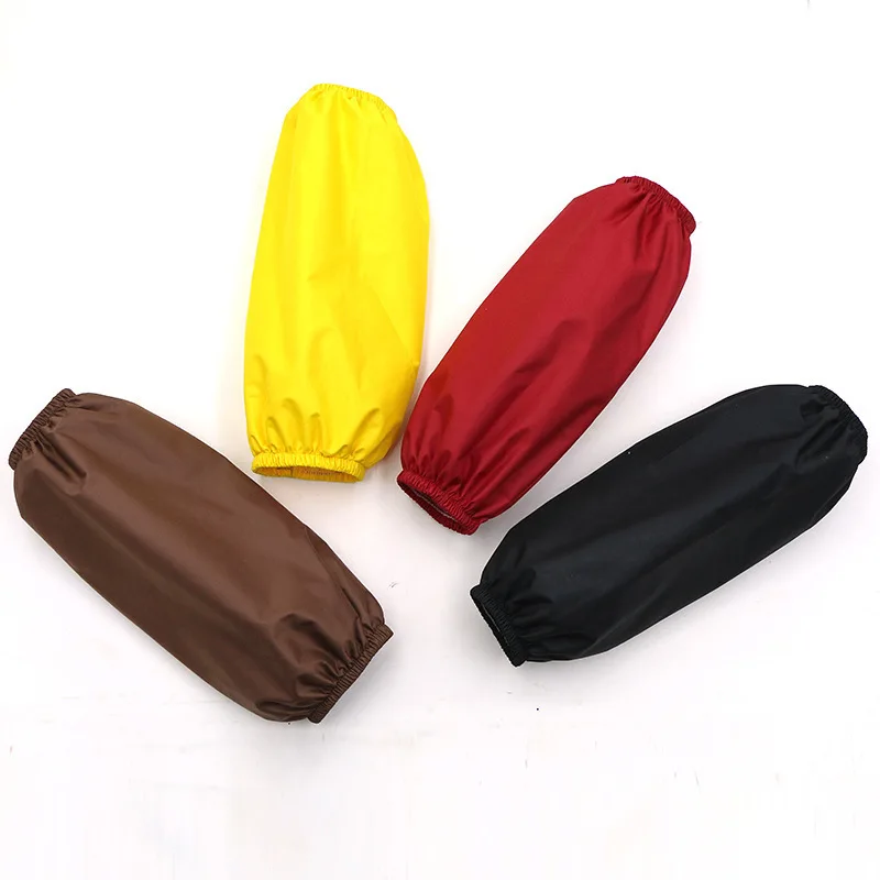 

1 Pair PVC Oversleeve Waterproof Oilproof Home Kitchen Cleaning Accessories Waterproof Sleeves Adult Arm Sleeves