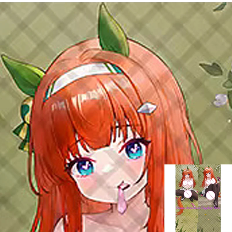 

Dakimakura Anime Pillow Cover Silence Suzuka Double Sided Print 2Way Cushion Cover Xmas Gifts