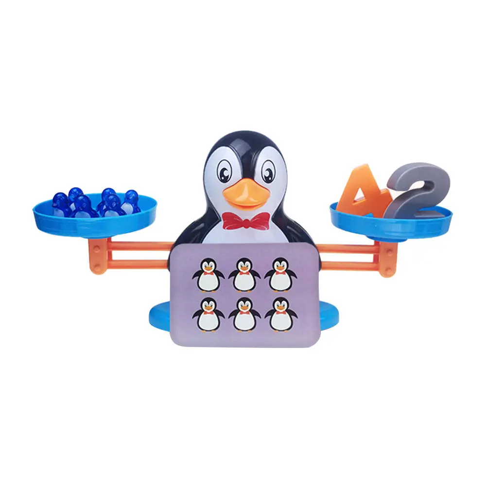 1Set Kids Scale Educational Learning Arithmetic Plastic Balancing Game Exercise Balance Theory Parent Child