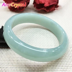 Myanmar Round Bracelet Natural Jade Ice Jade bangle Small Jewelry Light Green Fashion Accessories Lucky Stone Gift for Mother