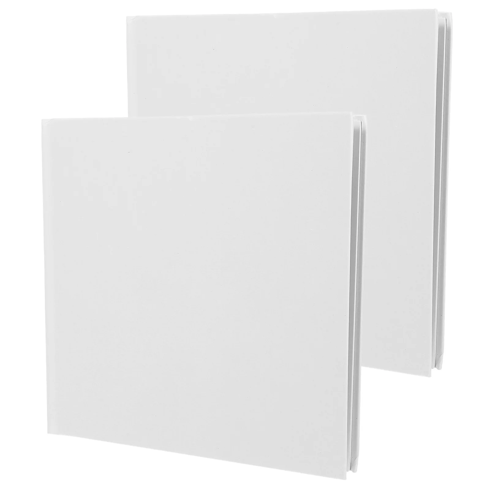 2Pcs Blank Drawing Book Hardcover for Artists DIY Sketchpad Art Journal Sketch Book Notebook Notebook Blank Journal
