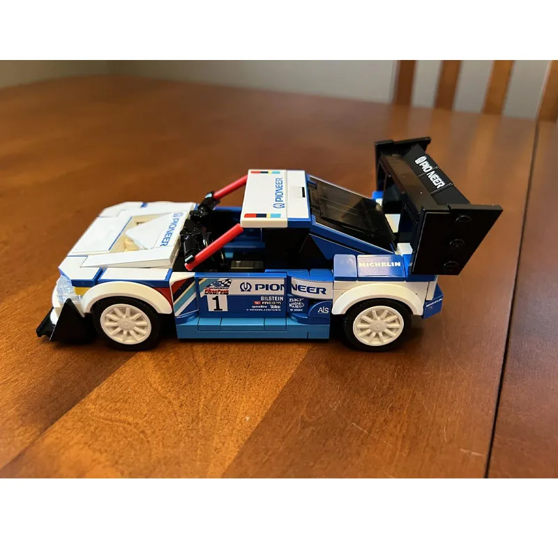 

MOC-153665 Значок 405 T16 GR Спортивный автомобиль Гоночный строительный блок Модель 356 Запчасти MOC Креативный подарок для мальчиков Детская игрушка на день рождения