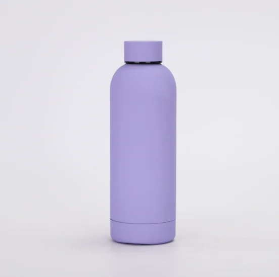 Thermosfles met eigen logo, grote vacuümfles van roestvrij staal, draagbare thermosfles, outdoor sportwaterfles, reismok 500ml
