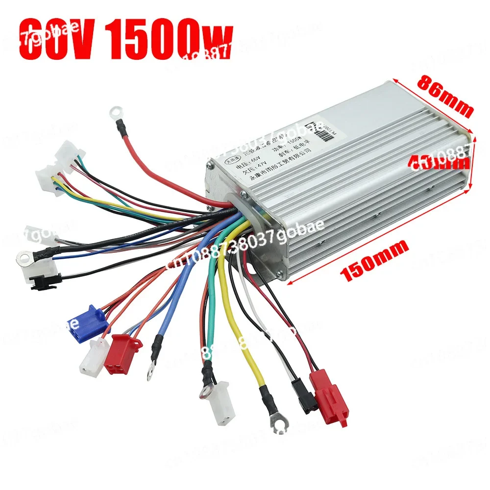 60V 1000W 47V Controller for E-bike Electric Vehicle 1500W 2000W