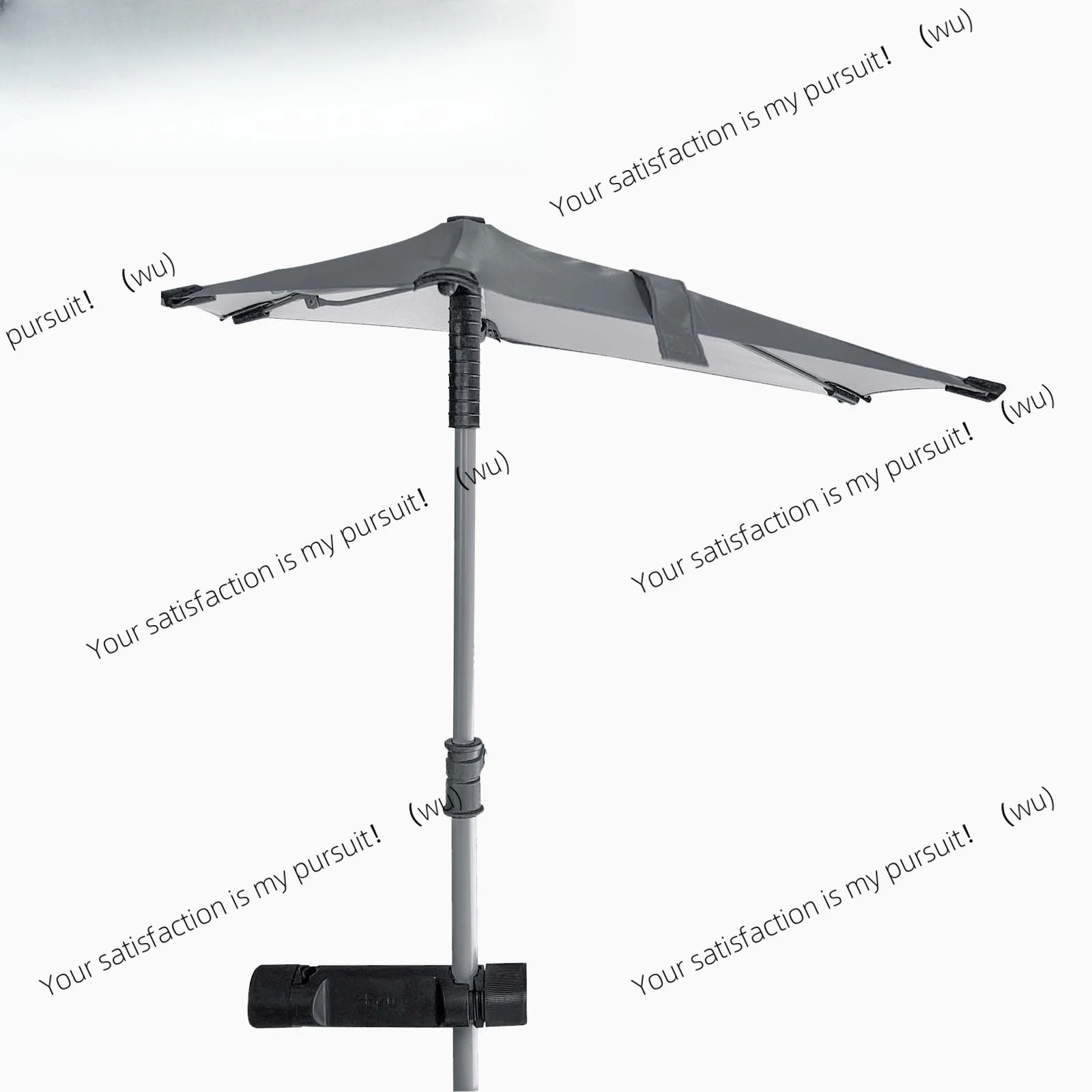 Weather Protection Folding Umbrella Kit UV50 Sunshade, Rainproof and Wind Resistant Quick Installation Design