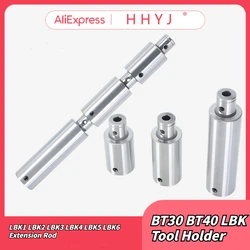 LBK1 LBK2 LBK3 LBK4 LBK5 LBK6 Extension Rod BT30 BT40 LBK Tool Holder Lengthening Bar RBH EWN Fine Boring Head Tool Holder