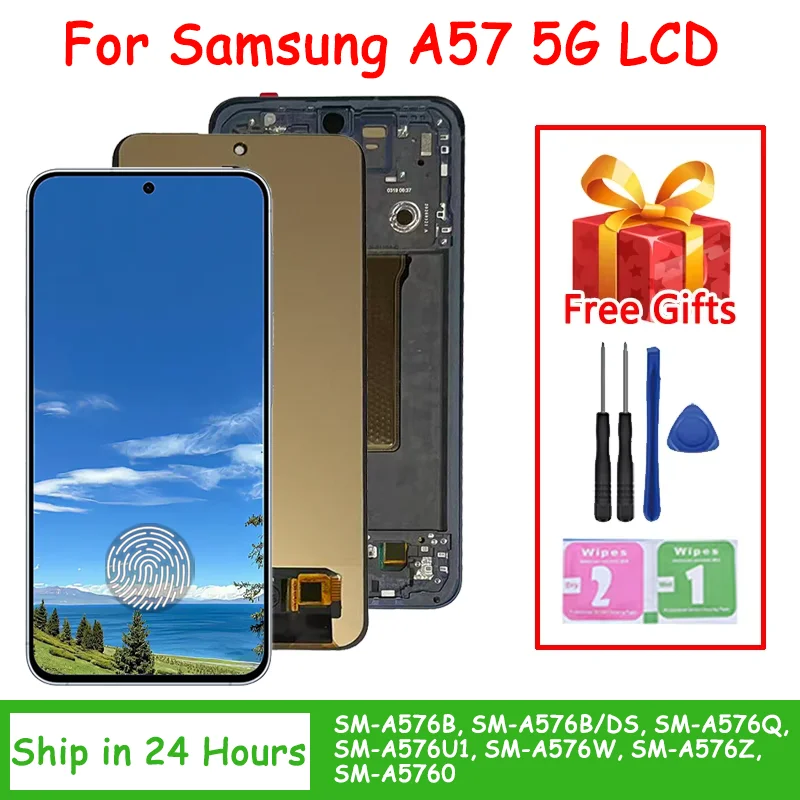 a57-5g-amoled-display-screen-for-samsung-a57-lcd-a576b-a576b-ds-display-touch-screen-digitizer-assembly-with-frame