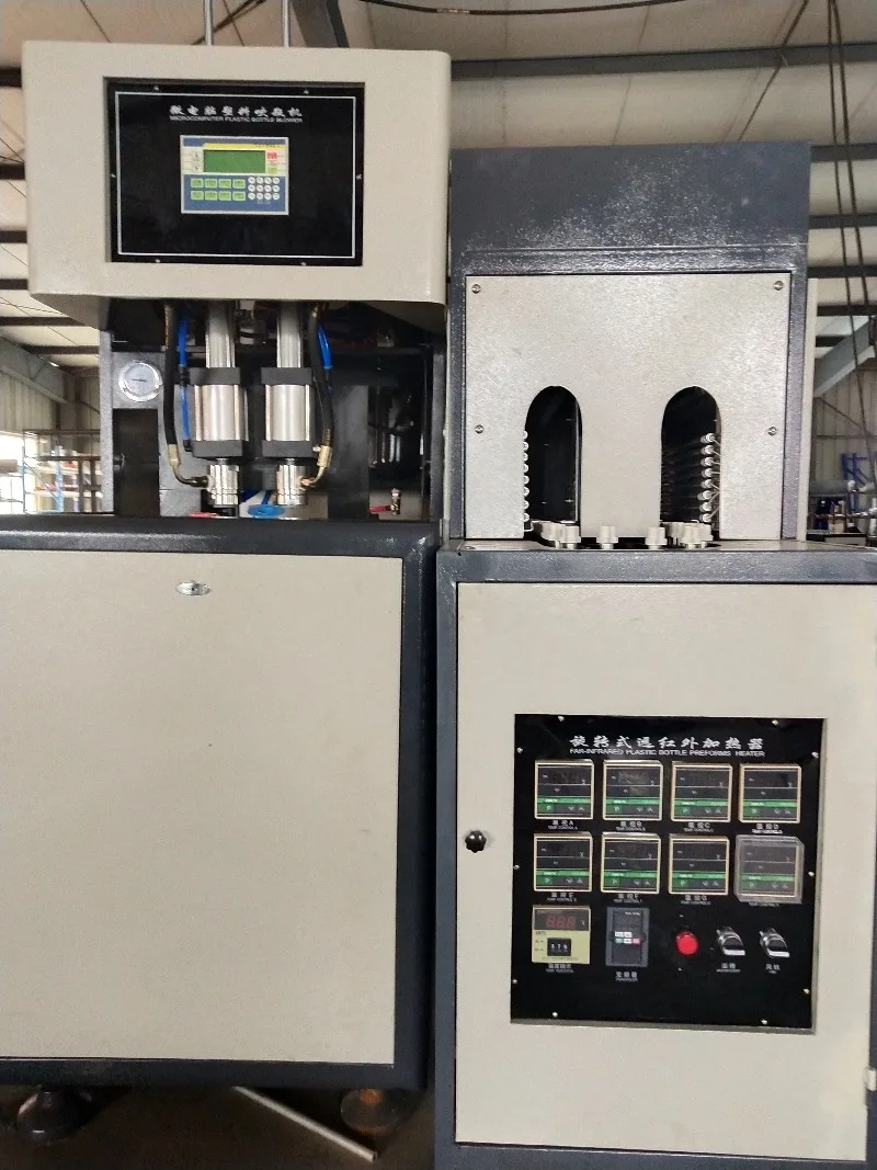 5L Plastic Bottle Making Machine Semi Auto PET Water Production Line High Output Custom