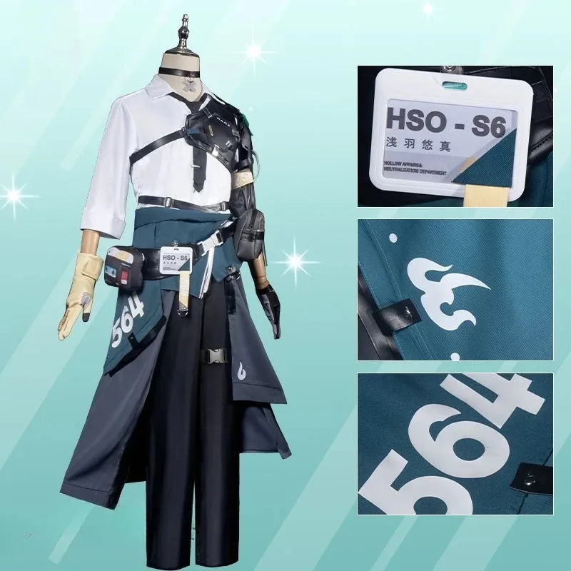 DY2025Asaba Harumasa Cosplay Costume Zenless Zone zéro Cosplay Performance Costume Helloween noël Anime Animation Costume