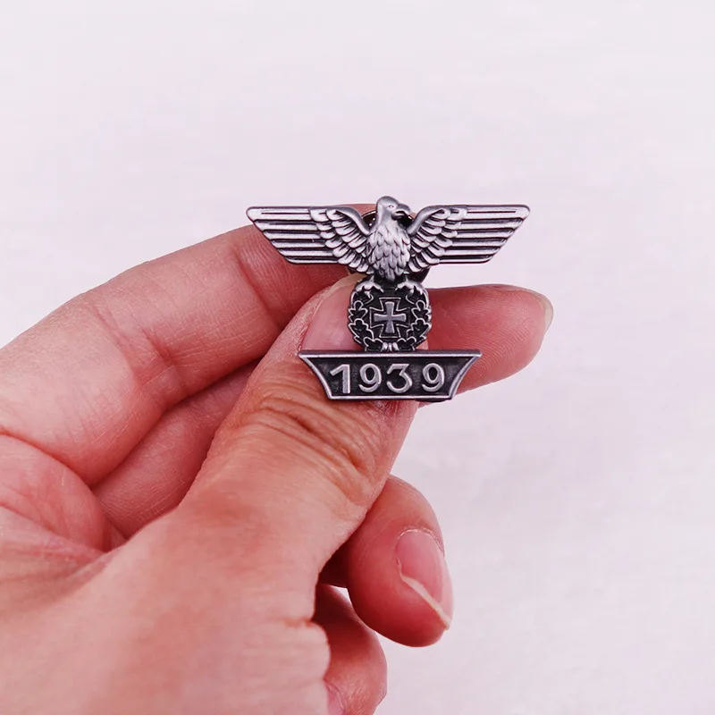 الرجعية النسر شارة معدنية مجموعة العسكرية نمط بروش الأزياء التبعي دبوس جامع هدية