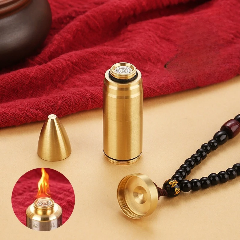 

New Brass Bullet Uus Lighter Portable Metal USB Charging Lighter Men's Small Gift Smoking Accessories Gadgets for Men
