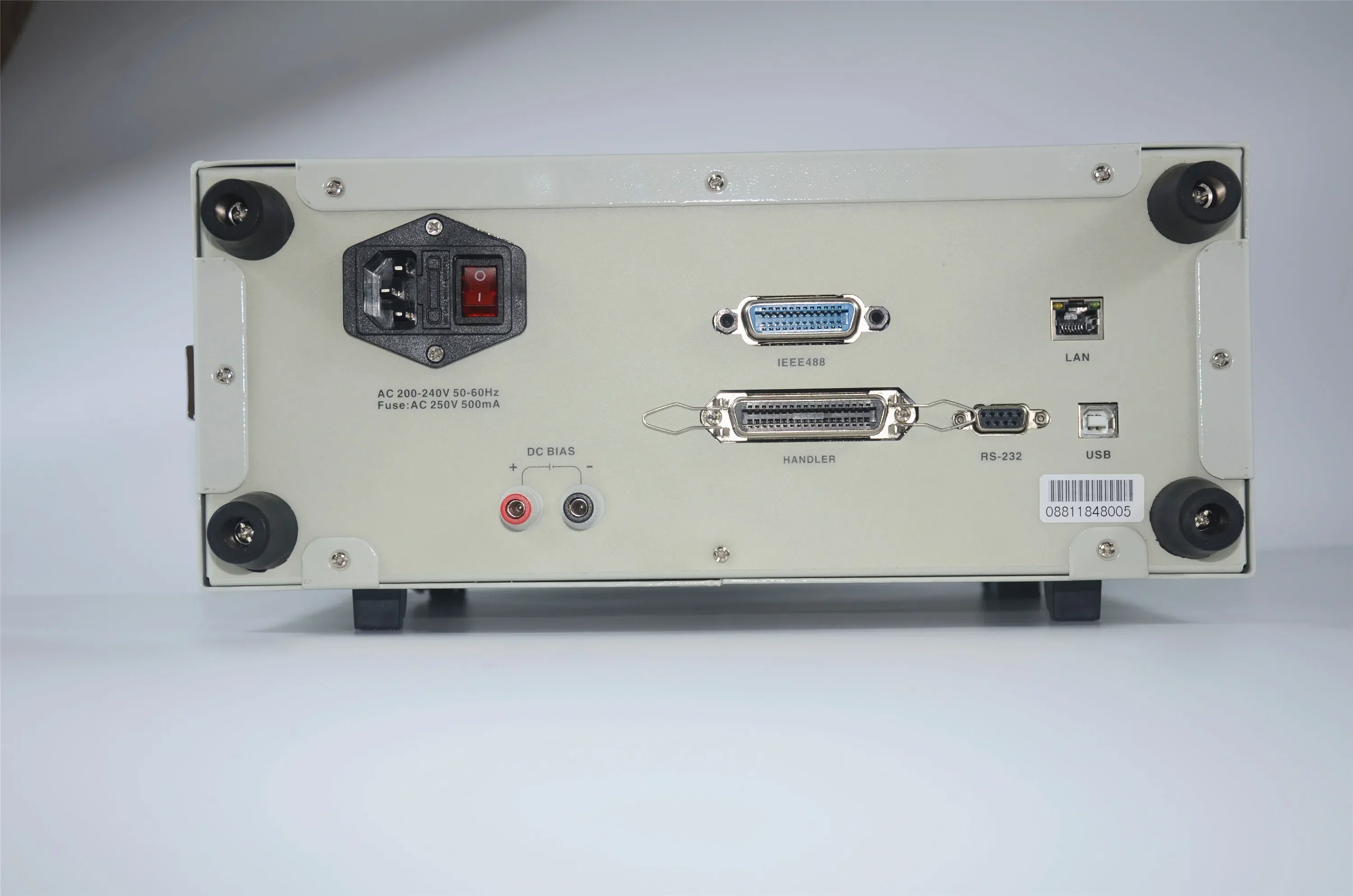 

6 1/2 Bench RCL Meter Hi-accuracy 0.05% 1MkHz Step 7''TFTLCD DC Bias USB LCR Meter