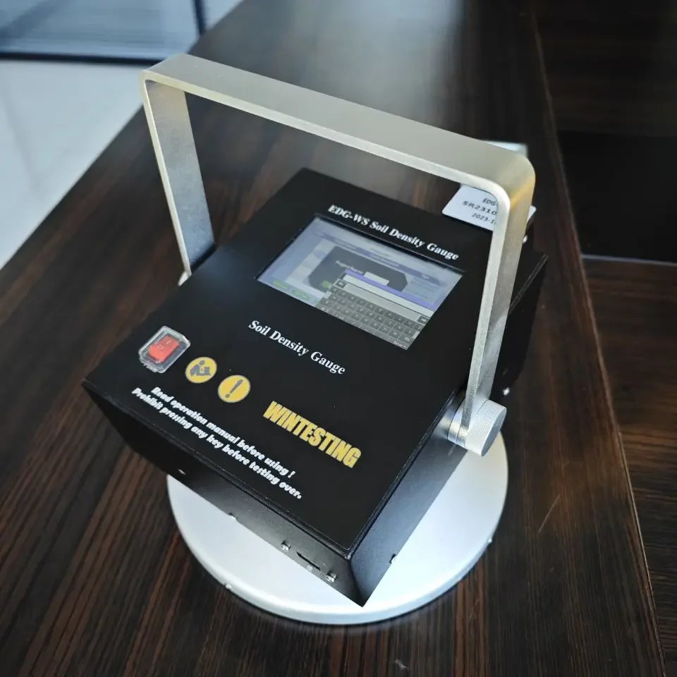 Portable Electronic Density Meter Non Nuclear Electric Soil Density Gauge Lab