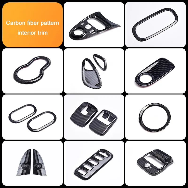 

Автомобильный карбоновый Стайлинг, внешняя крышка воздуховыпускного отверстия, декоративная наклейка на топливный бак для Mercedes Smart 453, Fortwo Forfour, автомобильные аксессуары