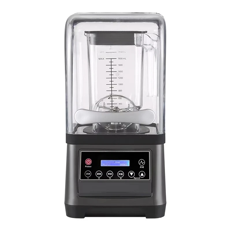 2200 Watt Multifunctional Commercial Soundproof Juicer Shake Blender