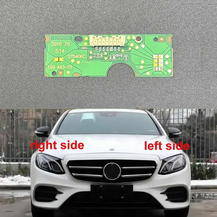 For Benz W213 2016-2019 Low configuration Headlight DRL Daytime Running Light Source Board Replacement
