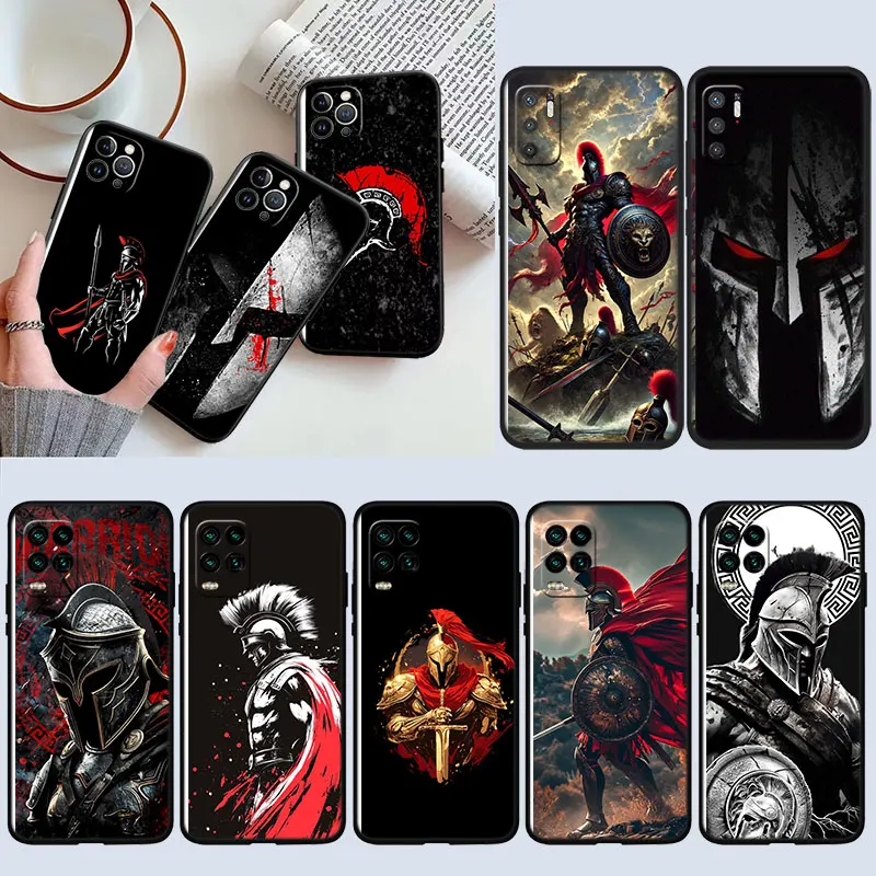 Чехол для телефона EZ35 Spartan Warrior для Motorola Moto Edge Plus G54 E14 G04S G45 G54 G64S30 S50 X30 X40 X50 Ultra Pro Power