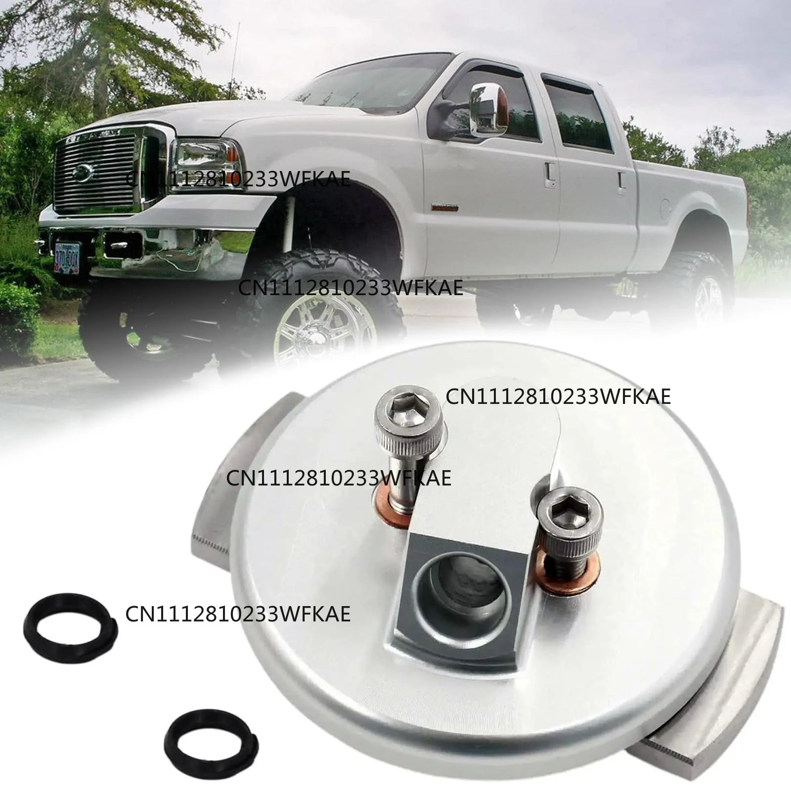 For Ford Straw Connector Flange Adapter F4TZ-6753-AF4TZ-6751-B