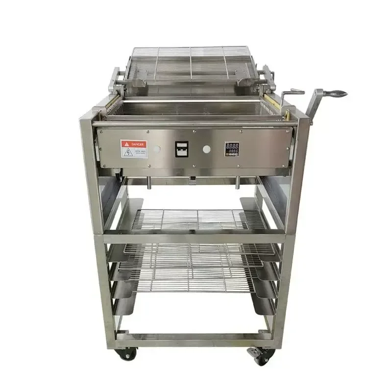 Commercial Stainless Steel Chocolate Coating Machine for Jam Cream Dipping Donut Automatic Sizing