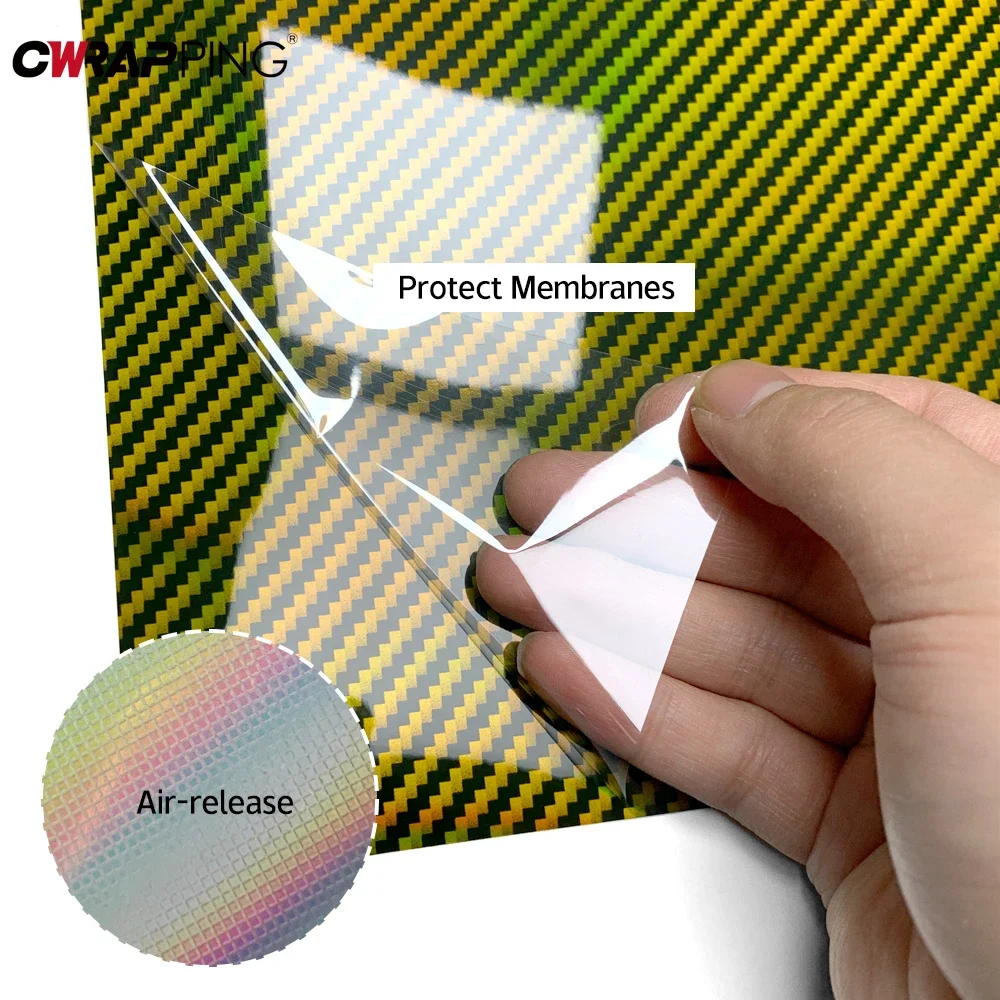 Stiker Pembungkus Mobil Tuning Foil Karbon Forged Film Tahan Air untuk Mobil Stiker Vinyl Perekat untuk Aksesoris Motor Pelapis