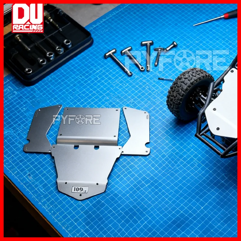 مجموعة لوحة الجسم المصنوعة من الألومنيوم لسباق ADU أجزاء ترقية لمحور 1/8 AXP8 Gilamon 2.2 #1