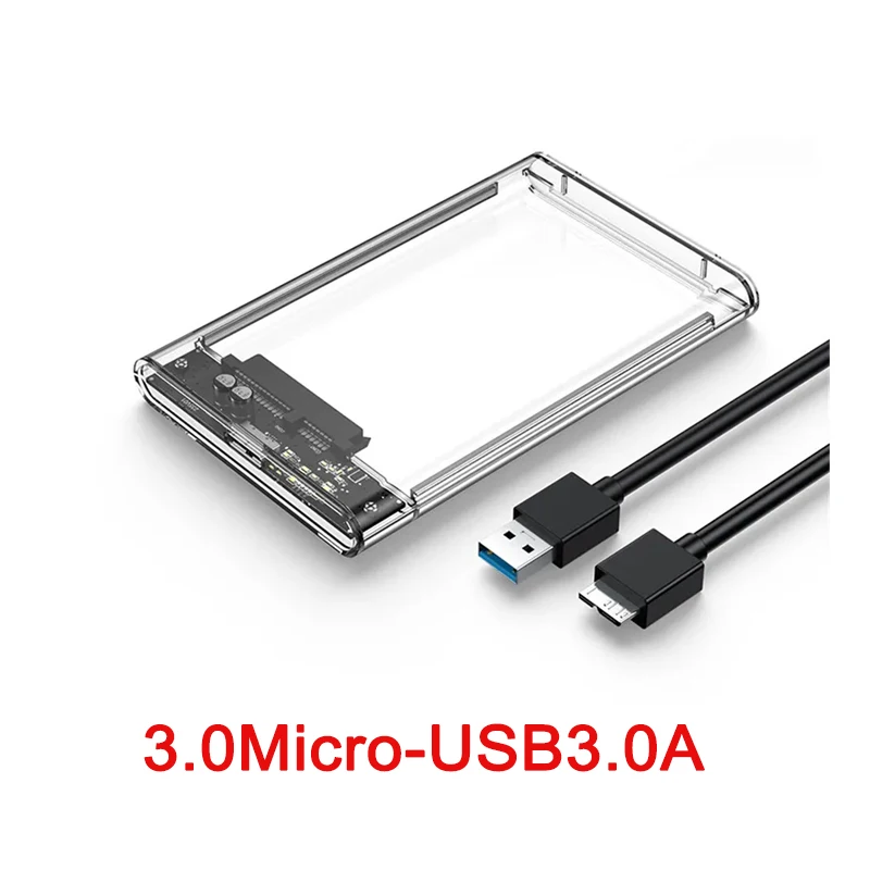 ハードディスクボックス-USB 3.0フルHDDエンクロージャー,2.5インチ