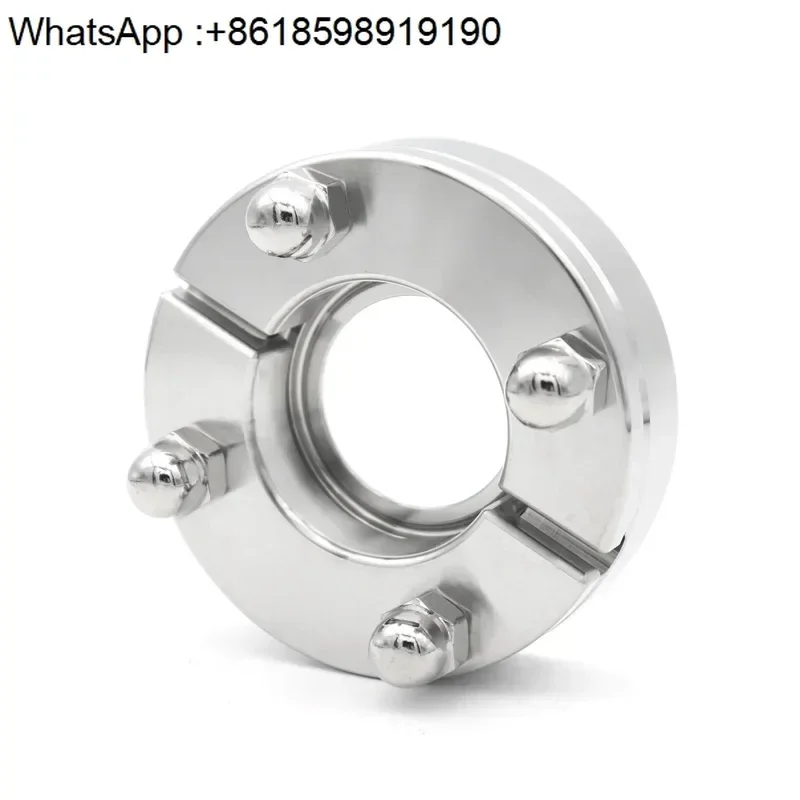 Conector brida estéril grado farmacéutico sanitario mediante cualquier accesorios de tanque de acero inoxidable 316L 38 51