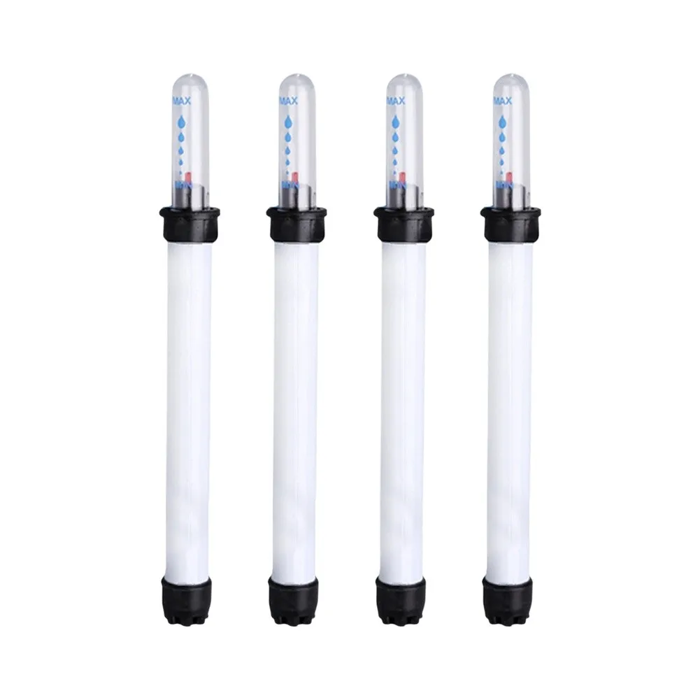 4pcs White Water Level Indicator Buoy Display With Scale For Flower Pots Plant Watering Tank Pool Level Check Garden Tools