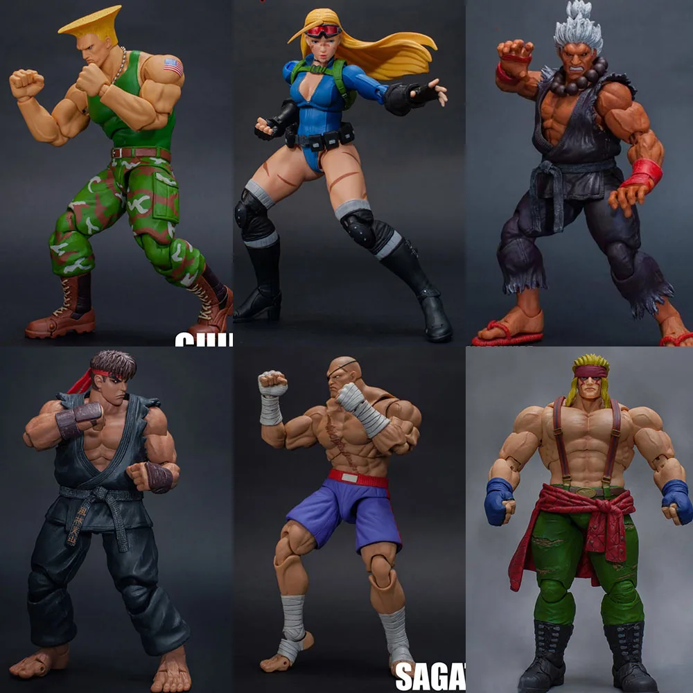 

Storm Toys 1/12 Men Soldier Seriesv Alex Zangief Sagat Sdcc Evil Ryu Cammy Full Set 6" Action Figure Model Fan Collection