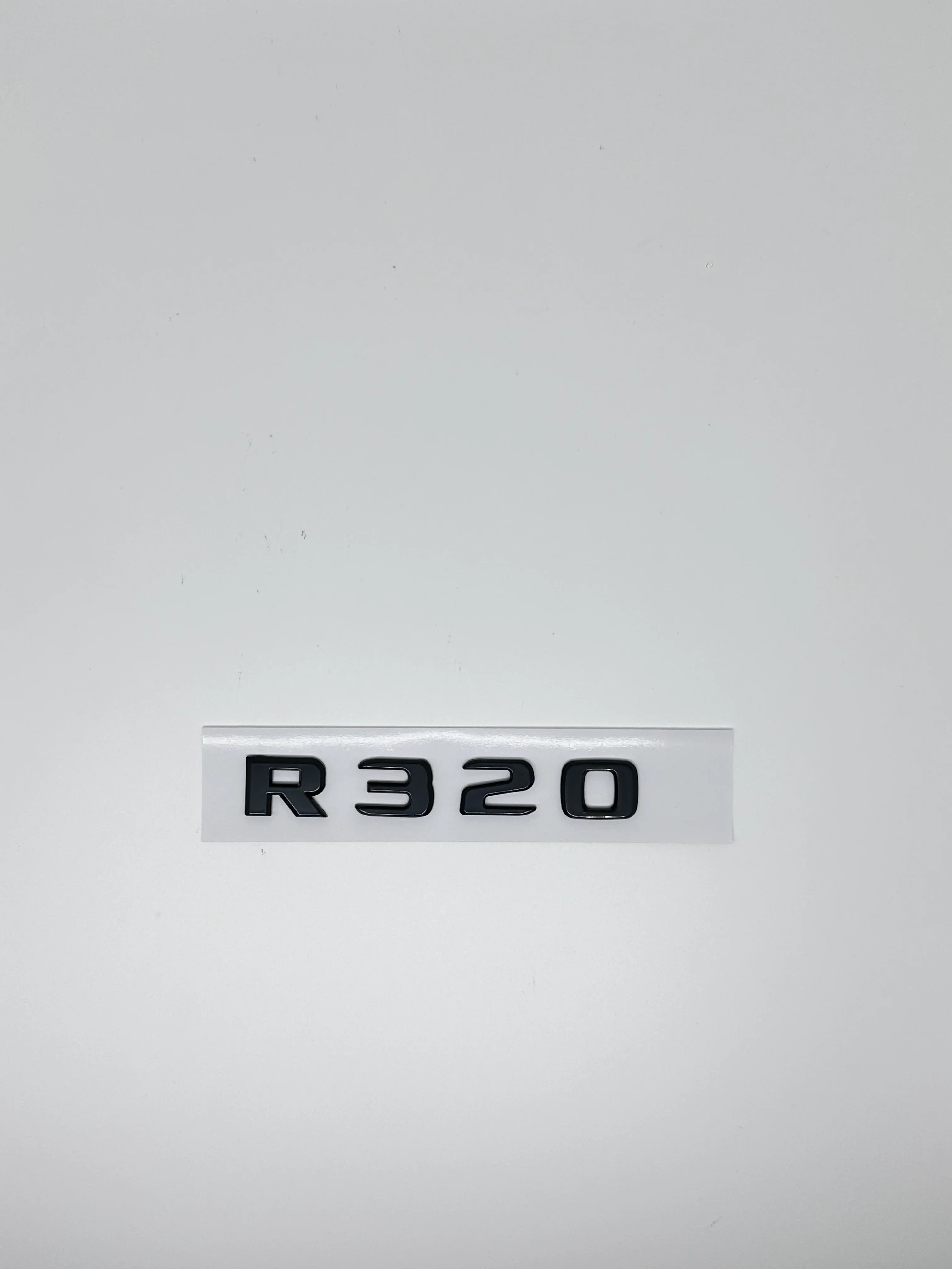 OK ABS  Trunk Letters Logo Emblem Badge Decals Sticker For Mercedes Benz R Class R300 R320 R350 R400 R500 R63 W251 Accessories