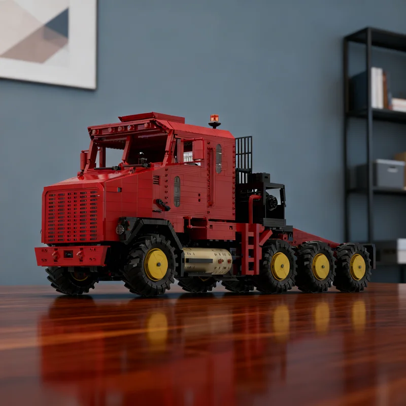 

5993pcs MOC Oshkosh M1070 Military Truck8x8 6 Technical Model Building Blocks Architecture Toys Christmas Gifts Education Kids