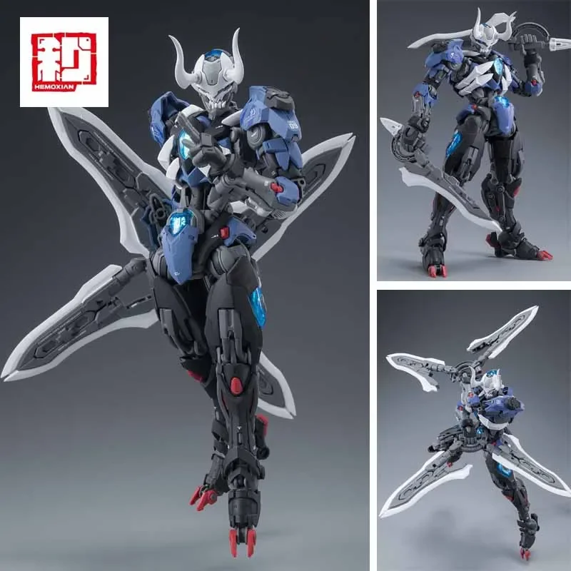 HEMOXIAN Original Model Kit MG OVER ZERO 1/10 Lone Shadow Anime Action Figure Assembly Model Toys Gifts for Boys Original Box