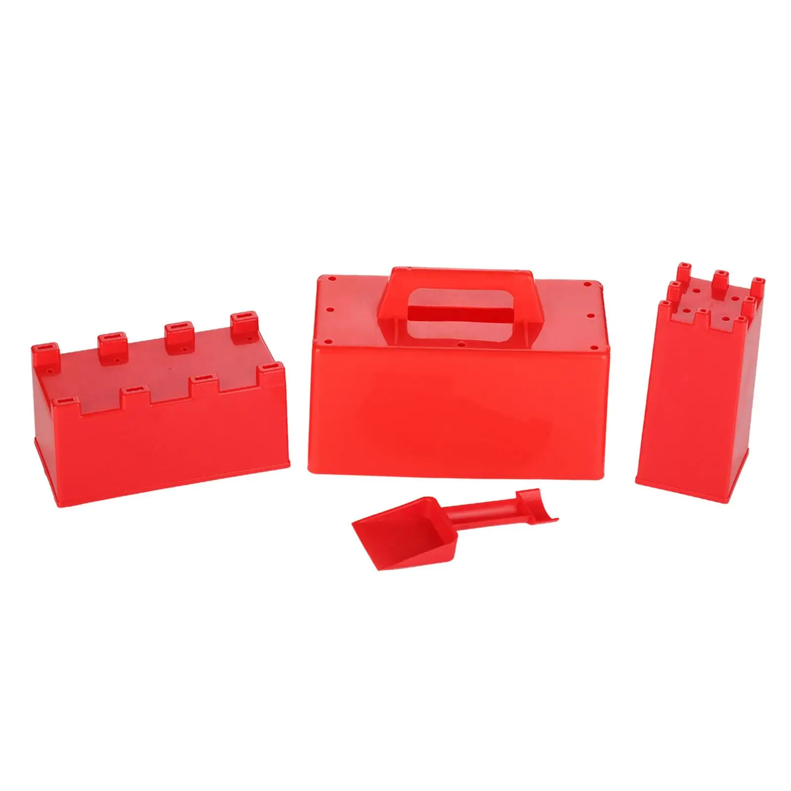 

4x Sand Castle Mould Beach Essentials Sand Gadgets Outside Snow Brick Maker