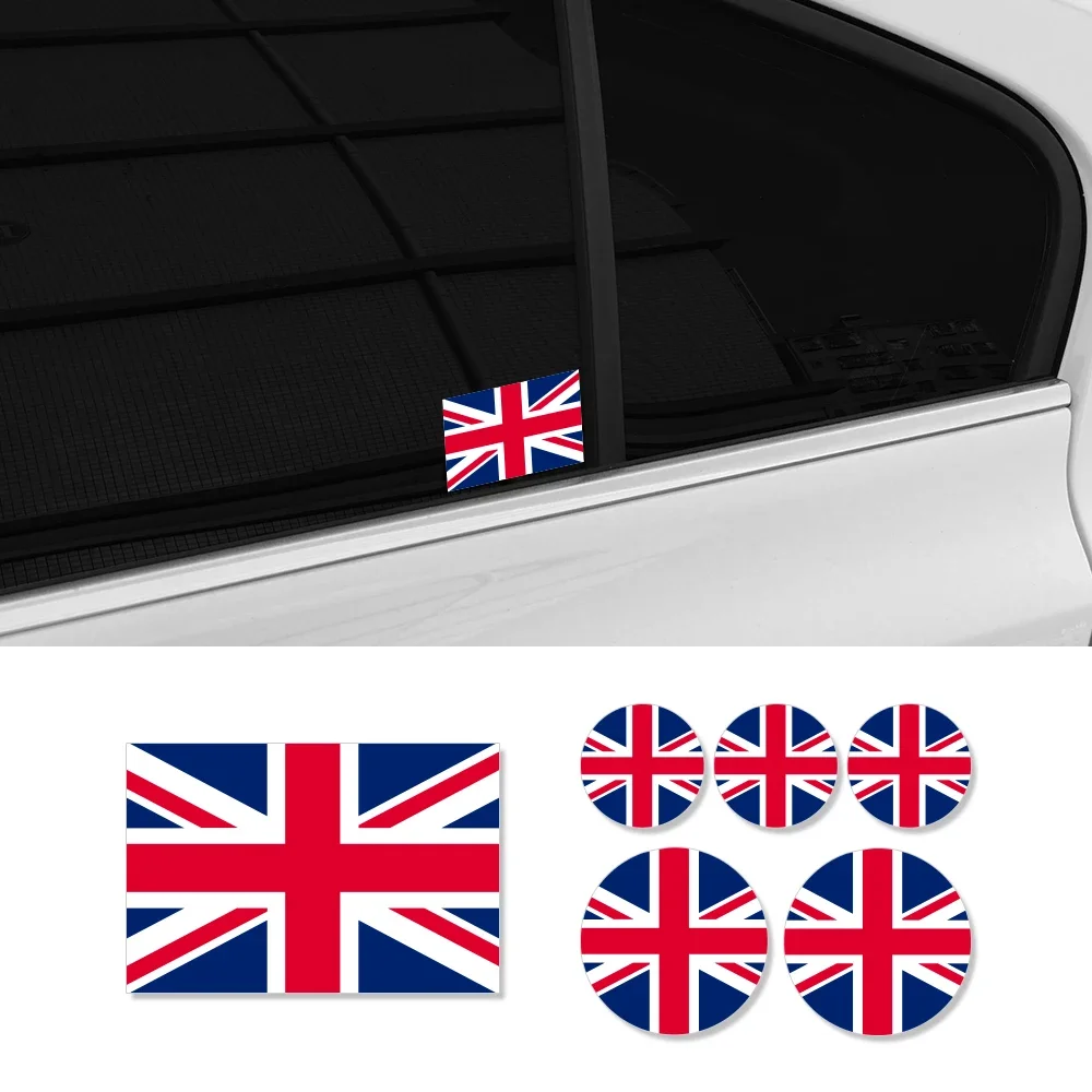 

British Union Jack Flag Car Stickers UK Decal Vinyl Decoration Motorcycle Decor Stickers Waterproof Sunscreen Car Styling Cover
