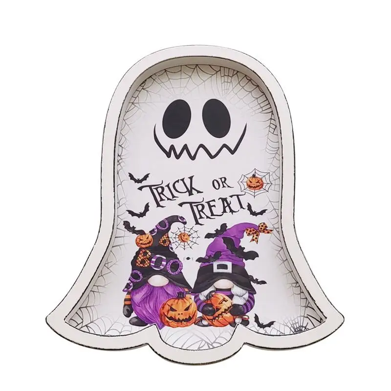 Halloween Ghost Plate Ghost Snack Fruit Meat Cheese Board Ghost Snack Fruit Meat Cheese Board Charcuterie Board Dish Plate