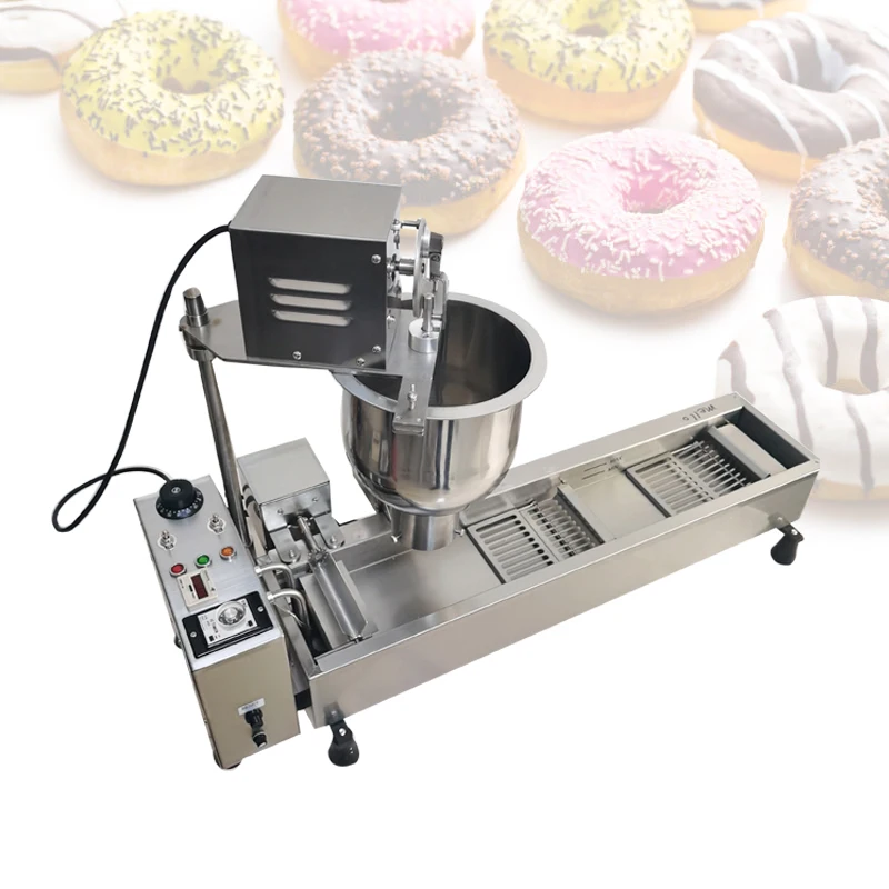 

Automatic Donut Fryer Machine Electric Cake Donut Maker Commercial Donut Machine 110V/220V