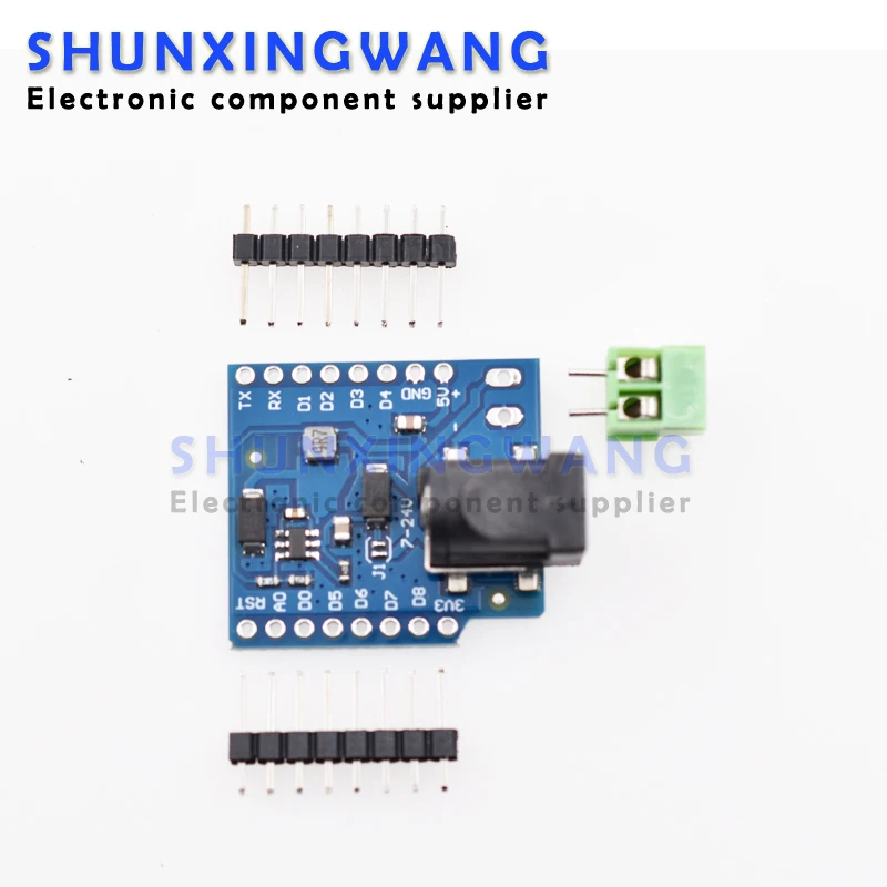 DC Power Shield V1.1.0 for wemos D1 mini development board DC power supply screen module