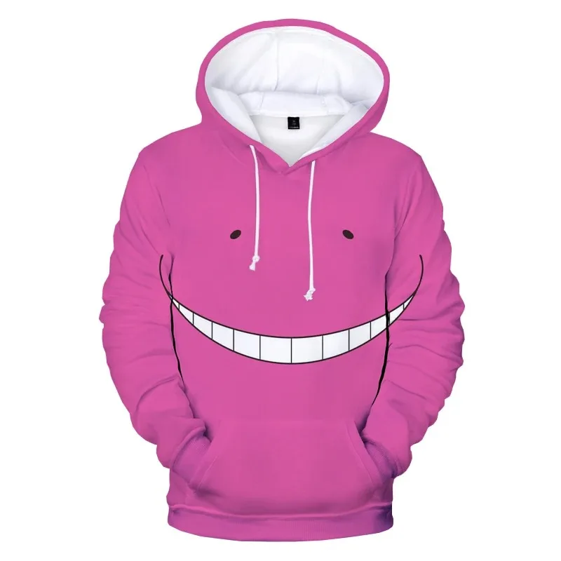 Assassination Classroom Hoodies Koro Sensei 3D Hoodie Boy/Girls Cute Pullover Anime kids Sweatshirts Child Clothes sweetshirts