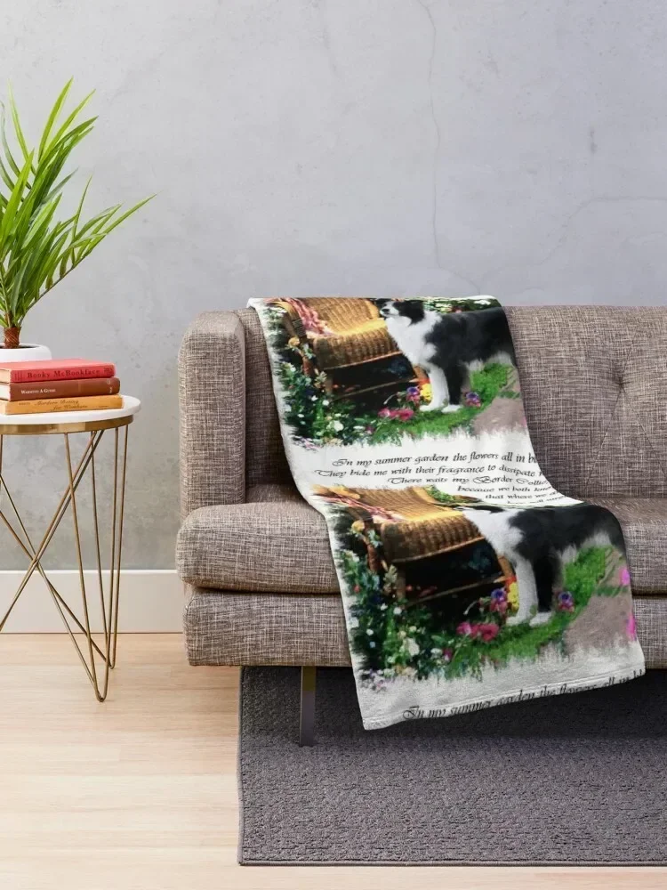 Border Collie Lovers Art Gifts Throw Blanket Extra Large Throw Sofa Throw Luxury St Blankets