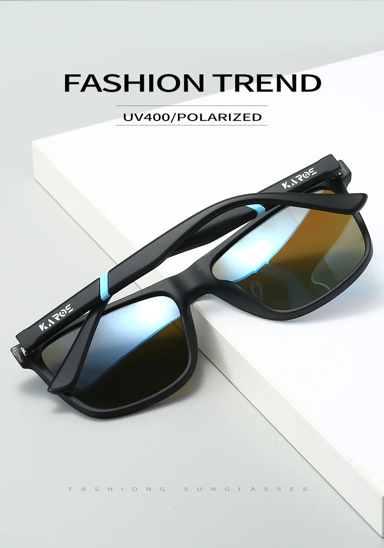 Karos Polarisierte Sonnenbrille Männer Frauen UV400 Schutz Outdoor Sport Brillen Angeln Radfahren Baseball Softball Fahren Gläser – Detail 2