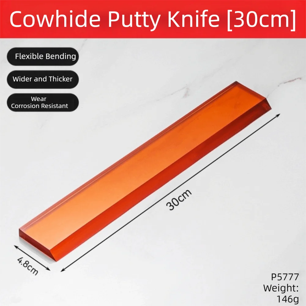مكشطة وتر الثور العالمية سميكة متينة مكشطة التجصيص مرونة جيدة عالية الارتداد المعجون مكشطة التجصيص #6