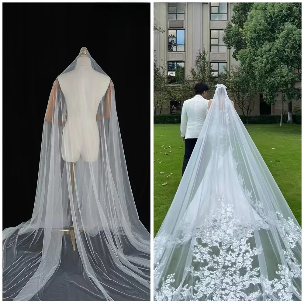 Mistlace 3 Meters Wide Tulle Fabric Soft Nylon Net Mesh for Veils Quality Embroidery 6420 Tulle Fabric for Wedding Dresses ML81
