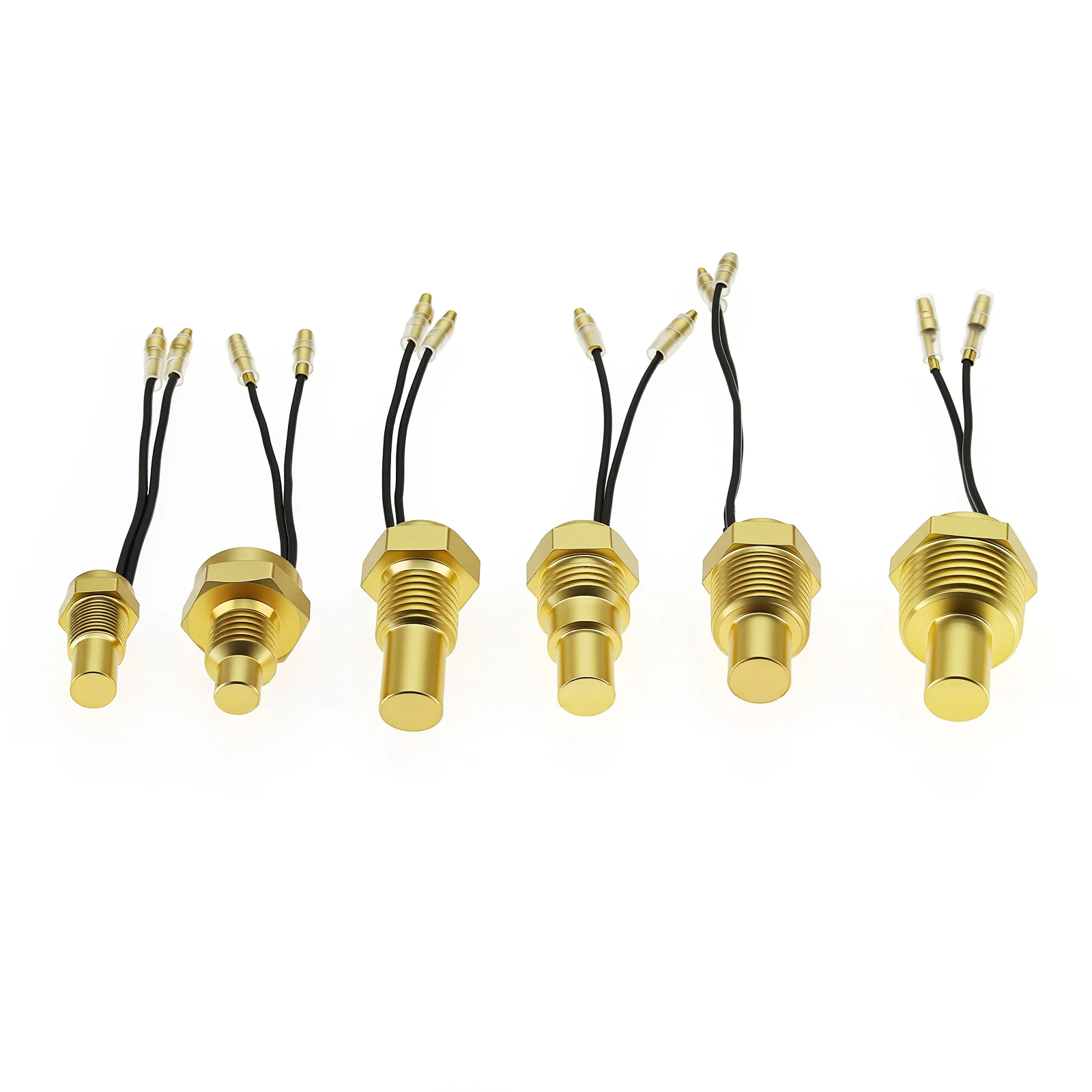 Sensor de Temperatura 1/8 NPT 3/8 NPT para Carros e Motores, Indicador de Temperatura para Motonetas