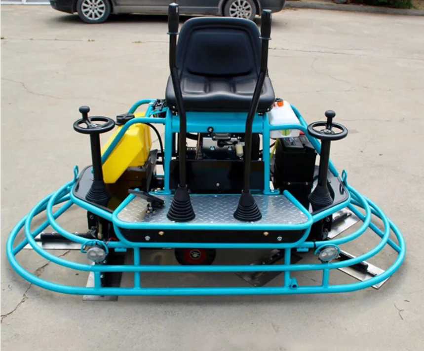 Ride-on Smoothing Machine Ride On Concrete Troweling Machine Seated Power Trowel With Good Price For Sale