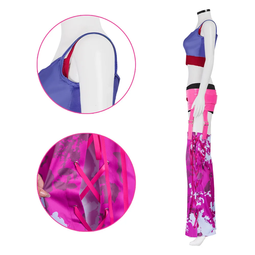 Halloween Christmas Cosplay Suki 2 Women Set Fast 2 Furious Cute Sports Style Clothes Costume Racing Sexy Suit﻿ view 4