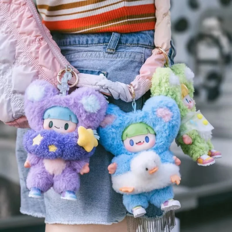 

Adou Colorful Life Blind Box Doll Cute Plush Pendant Collectable Desktop Decorative Ornaments Birthday Gift For Girl