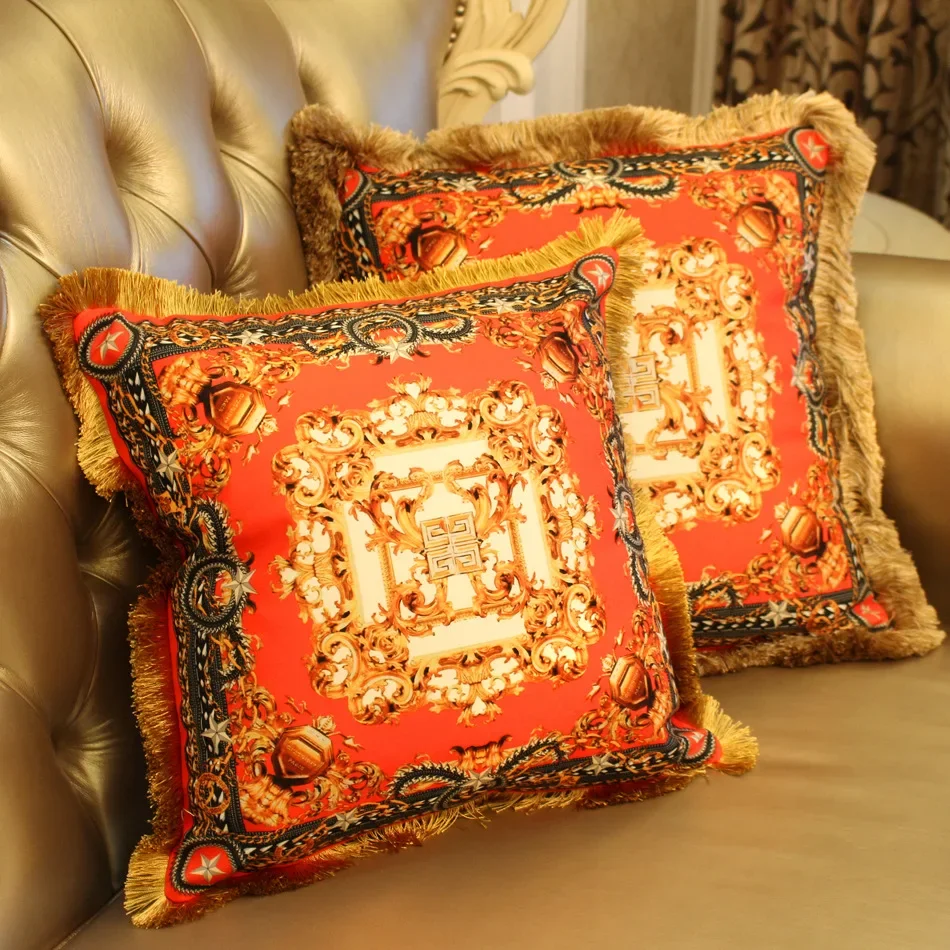 Styl europejski poszewka na poduszkę poszewka na poduszkę Home Luxury Comfort Decoration 45*45cm kwadrat bez rdzenia poduszki Decor Home
