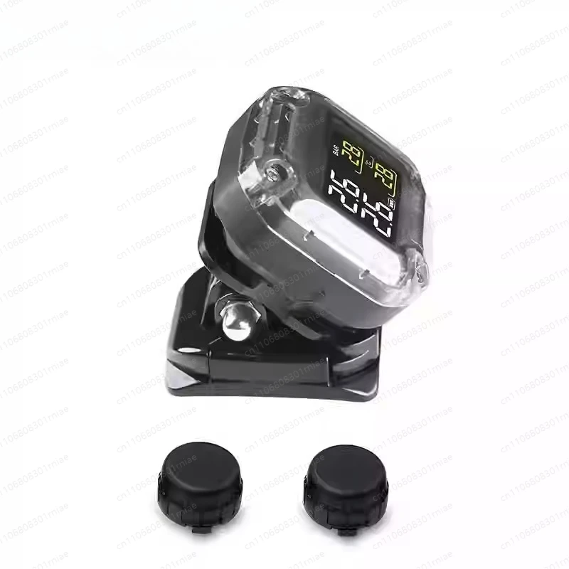Tire pressure monitoring system for tricycles and tricycles with three external sensors, motorcycle TPMS